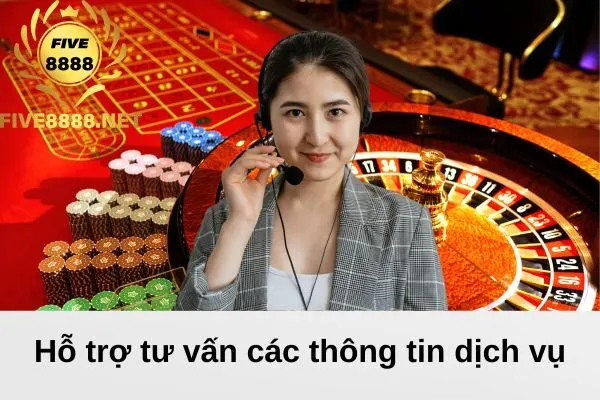 Tư vấn giải đáp các thắc mắc tại FIVE8888.NET